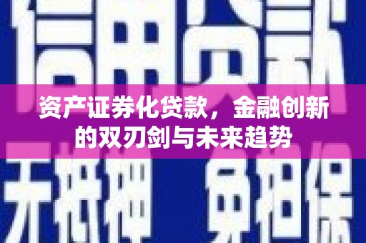 合山资产证券化贷款，金融创新的双刃剑与未来趋势
