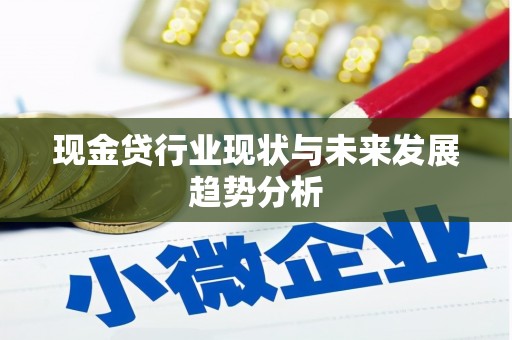 合山现金贷行业现状与未来发展趋势分析