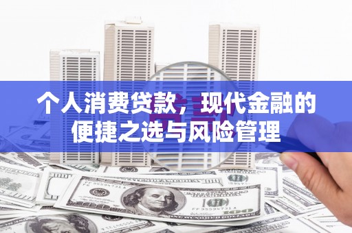 合山个人消费贷款，现代金融的便捷之选与风险管理