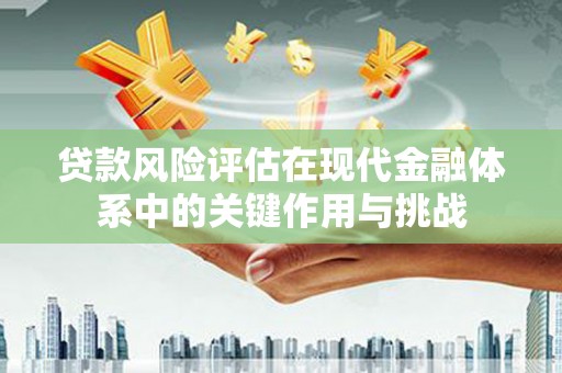 合山贷款风险评估在现代金融体系中的关键作用与挑战