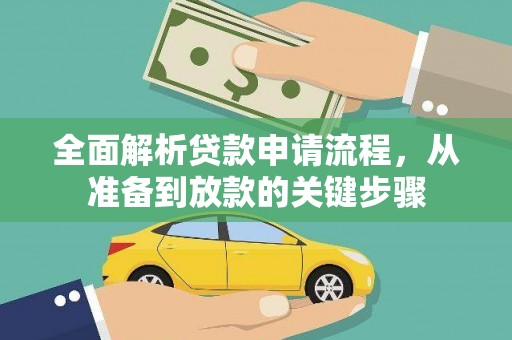 合山全面解析贷款申请流程，从准备到放款的关键步骤