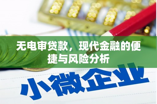 合山无电审贷款，现代金融的便捷与风险分析