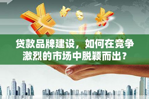 合山贷款品牌建设，如何在竞争激烈的市场中脱颖而出？