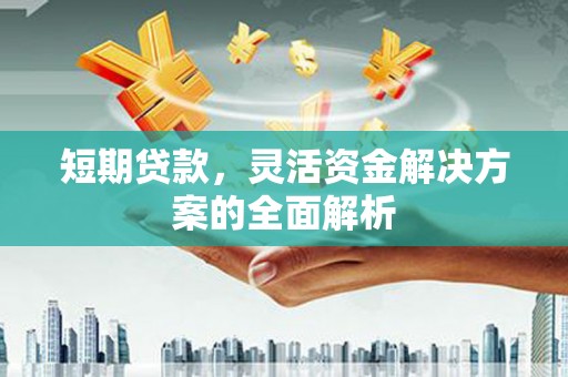 合山短期贷款，灵活资金解决方案的全面解析