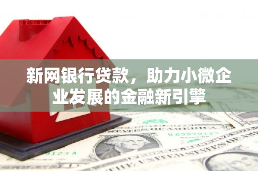 合山新网银行贷款，助力小微企业发展的金融新引擎