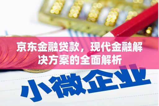 合山京东金融贷款，现代金融解决方案的全面解析