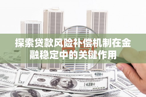 合山探索贷款风险补偿机制在金融稳定中的关键作用
