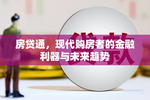 合山房贷通，现代购房者的金融利器与未来趋势