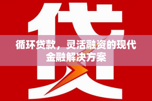 合山循环贷款，灵活融资的现代金融解决方案