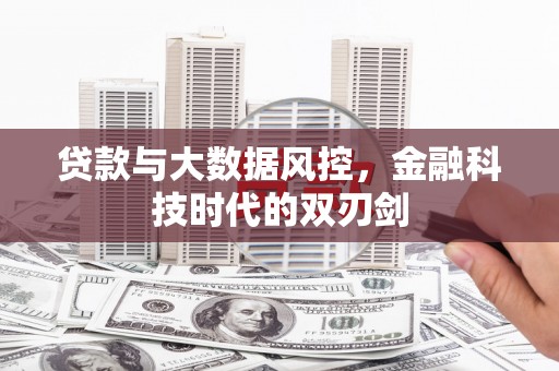 合山贷款与大数据风控，金融科技时代的双刃剑