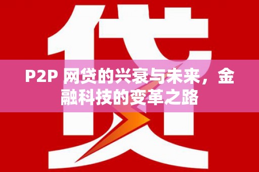 合山P2P 网贷的兴衰与未来，金融科技的变革之路