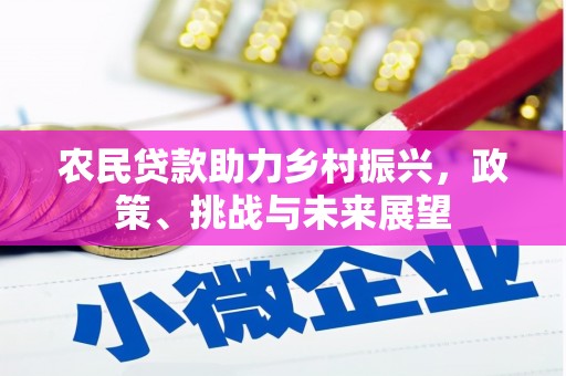 合山农民贷款助力乡村振兴，政策、挑战与未来展望