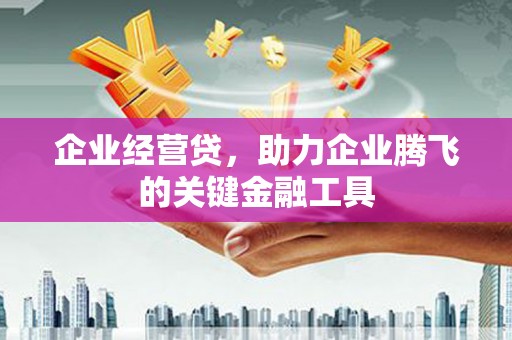 合山企业经营贷，助力企业腾飞的关键金融工具