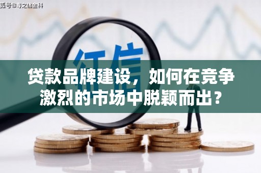合山贷款品牌建设，如何在竞争激烈的市场中脱颖而出？