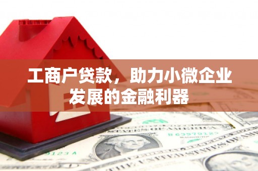 合山工商户贷款，助力小微企业发展的金融利器