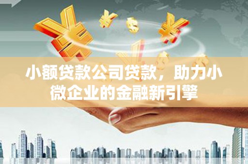 合山小额贷款公司贷款，助力小微企业的金融新引擎