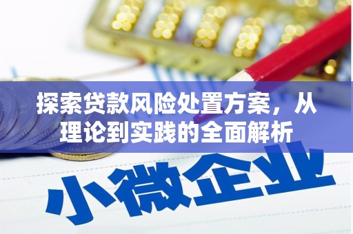 合山探索贷款风险处置方案，从理论到实践的全面解析