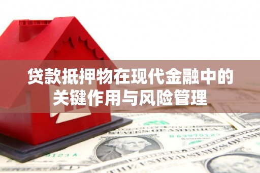 合山贷款抵押物在现代金融中的关键作用与风险管理