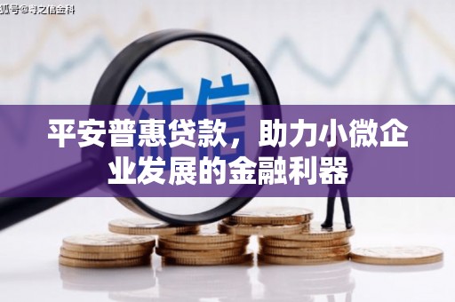 合山平安普惠贷款，助力小微企业发展的金融利器