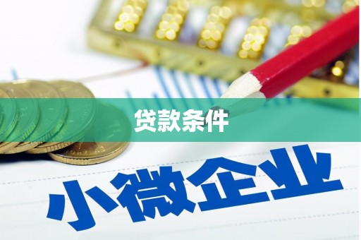 合山贷款条件