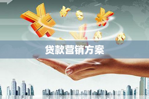 合山贷款营销方案
